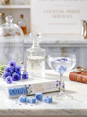 Curacao & Cornflower Flavoured Sugar Cubes